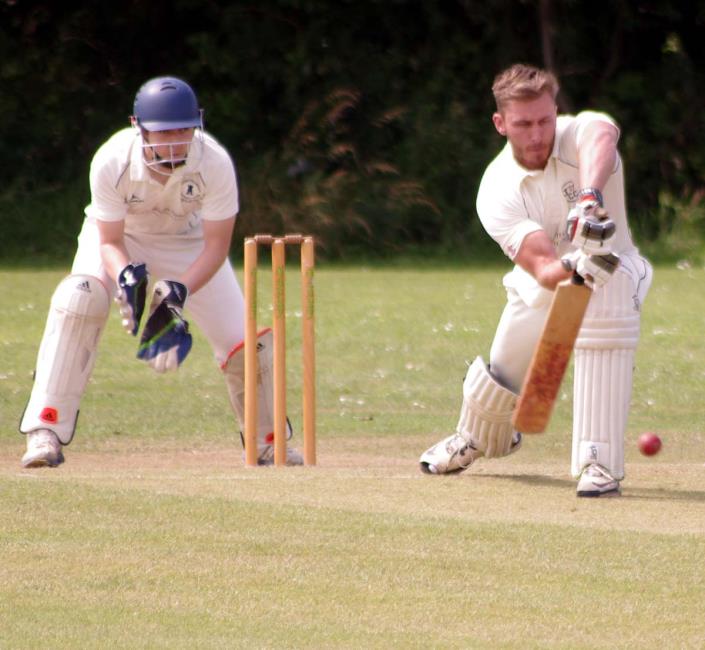 Josh Hicks fell one run short of a half century for Johnston